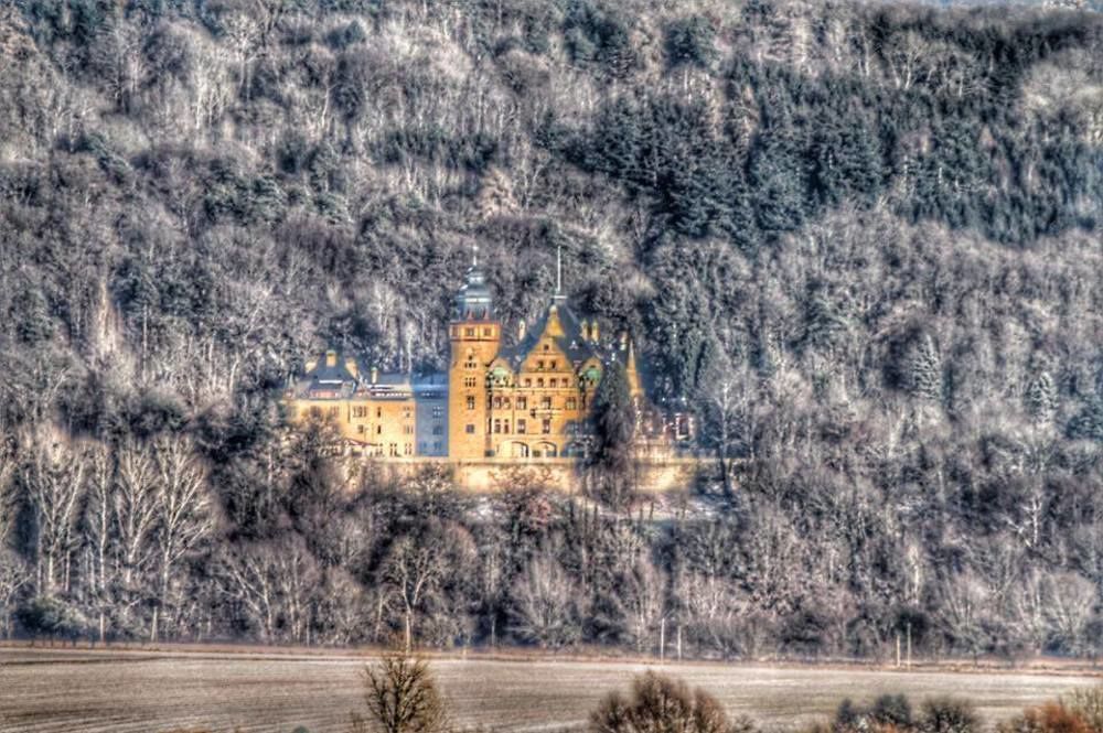 Schloss Hotel Wolfsbrunnen Schwebda Exterior foto